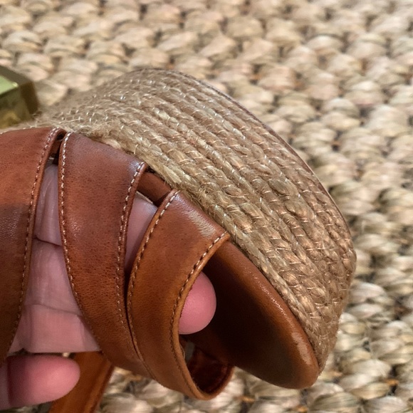 Miu Miu platform espadrille heel sandals - Picture 11 of 13